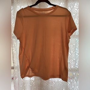 NWOT All Saints Pink Top Large